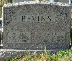 Nevada <I>Ward</I> Bevins 