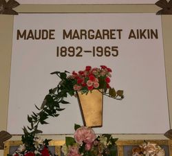 Maude Margaret <I>Benham</I> Aikin 