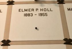 Elmer P Holl 