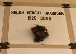 Helen <I>Bebout</I> Bradburn 