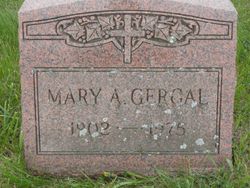 Mary A <I>Demarchick</I> Gergal 