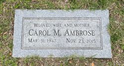 Carol M. Ambrose 