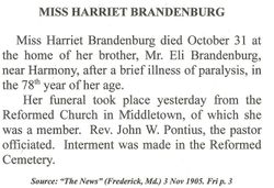 Harriett Brandenburg 