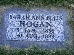 Sarah Ann <I>Ellis</I> Hogan 