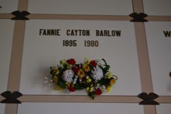 Fannie <I>Cayton</I> Barlow 