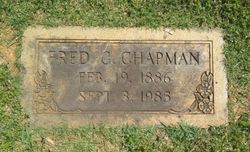 Frederick G Chapman 