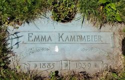 Emma Rosena <I>Buescher</I> Kampmeier 