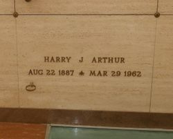 Harry Joseph Arthur 