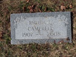 Rhoda Ethel <I>Rideout</I> Campbell 