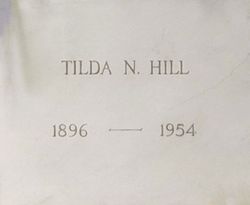 Matilda “Tilda” <I>Nabor</I> Hill 
