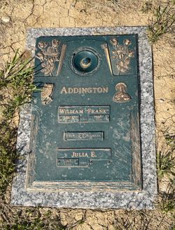 William Franklin “Frank” Addington 