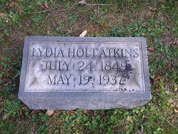 Lydia J. <I>Holt</I> Atkins 
