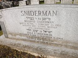 Mildred Sniderman 