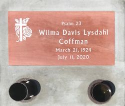 Wilma <I>Davis</I> Lysdahl-Coffman 
