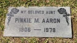 Pinkie M. Aaron 