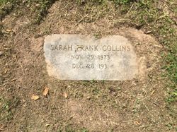 Sarah <I>Frank</I> Collins 