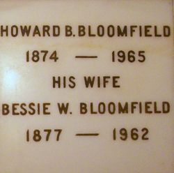 Bessie W Bloomfield 