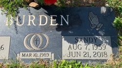Sandra “Sandy” <I>Seguest</I> Burden 