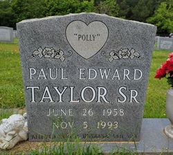 Paul Edward Taylor Sr.