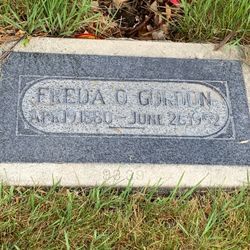 Freda Alvilda <I>Oberg</I> Gordon 