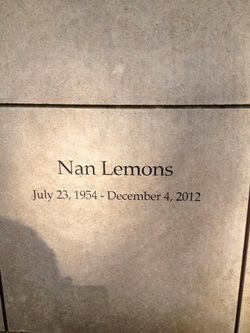 Mary Nan Lemons 
