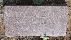 Merle Marie <I>Allman</I> Aleridge 