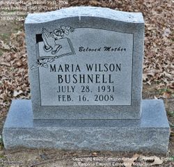 Maria Wilson Bushnell 