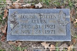 Louise <I>Totten</I> Allen 