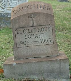 Lucille <I>Houy</I> Schaff 
