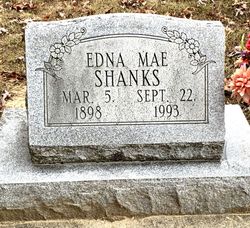 Edna Mae <I>Barr</I> Shanks 