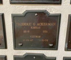Frederic Gene Ackerman 