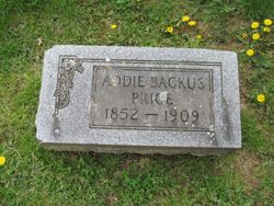 Mary Addie <I>Backus</I> Price 