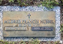 Mildred Frances <I>King</I> Hubbel 