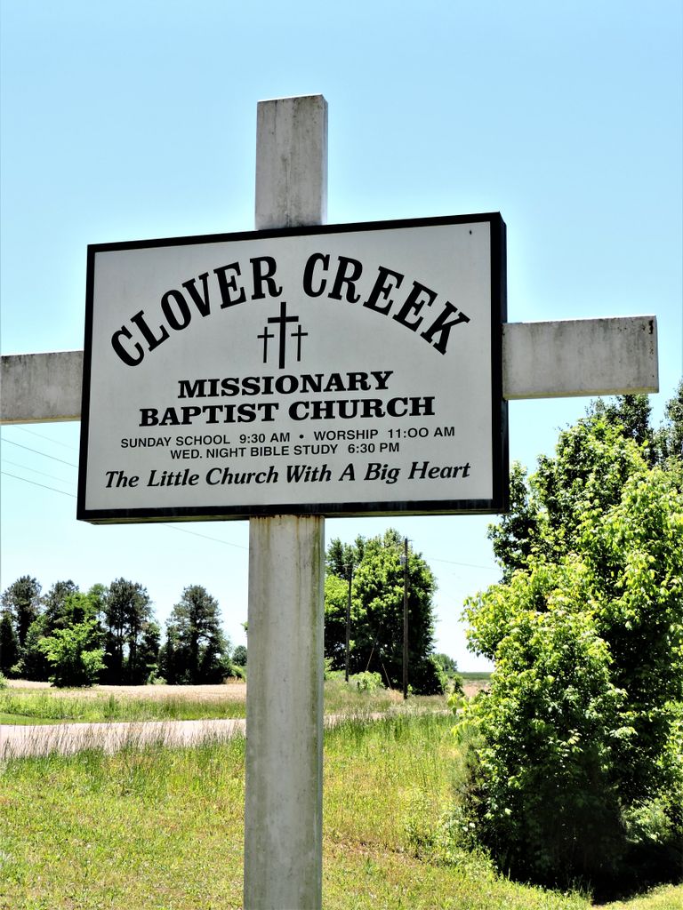 Clover Creek Missionary Baptist Church Cemetery