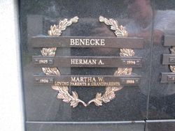 Martha W. Benecke 
