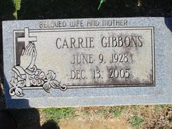 Carrie Bell Gibbons 