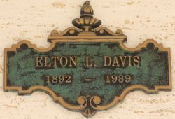 Elton Leslie Davis 