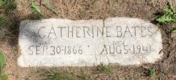 Catherine <I>Rickard</I> Bates 