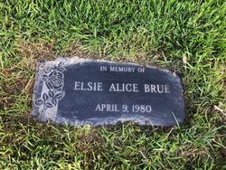 Elsie Alice <I>Ward</I> Brue 