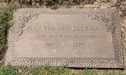 Ann Lou <I>Cramer</I> Beckman 