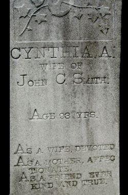 Cynthia Ann <I>Lee</I> Smith 