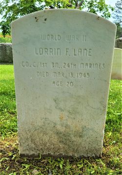 PFC Lorrin Frederick Lane 