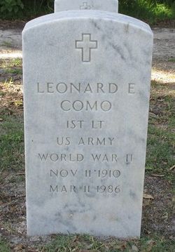 Leonard E Como 
