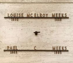 Louise <I>McElroy</I> Meeks 