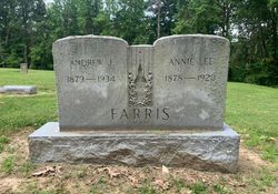Anna Lee “Annie” <I>Davis</I> Farris 