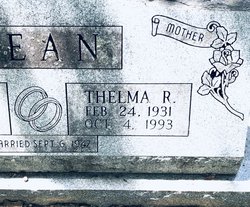 Thelma Ruth <I>Holmes</I> Dean 