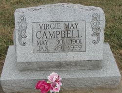 Virgie May <I>Arnold</I> Campbell 