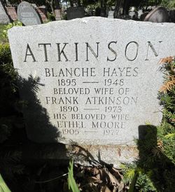 Blanche <I>Hayes</I> Atkinson 