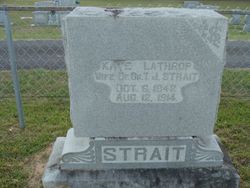 Kate <I>Lathrop</I> Strait 