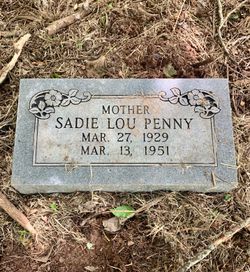 Mrs Sadie Lou <I>Bingle</I> Penny 